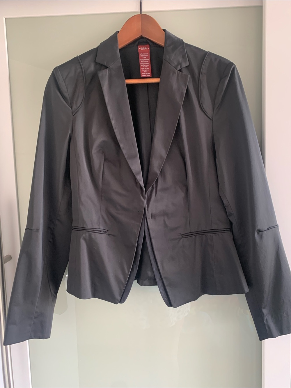 Black Women's Tailored Blazer Jacket - Olsen